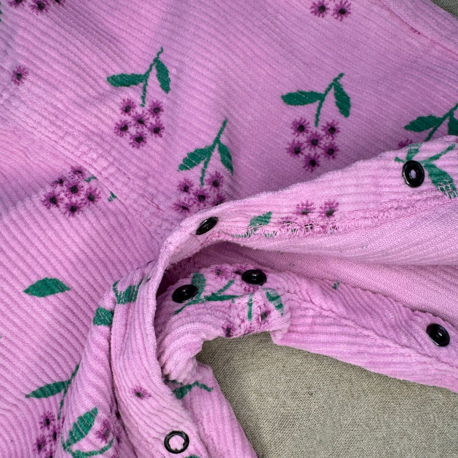 ピンク＆フラワープリント