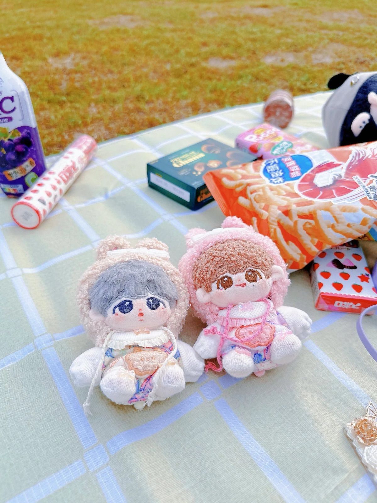 BTS テテ v ジミン ぬいぐるみ 10cm 新品 マスター - メルカリ