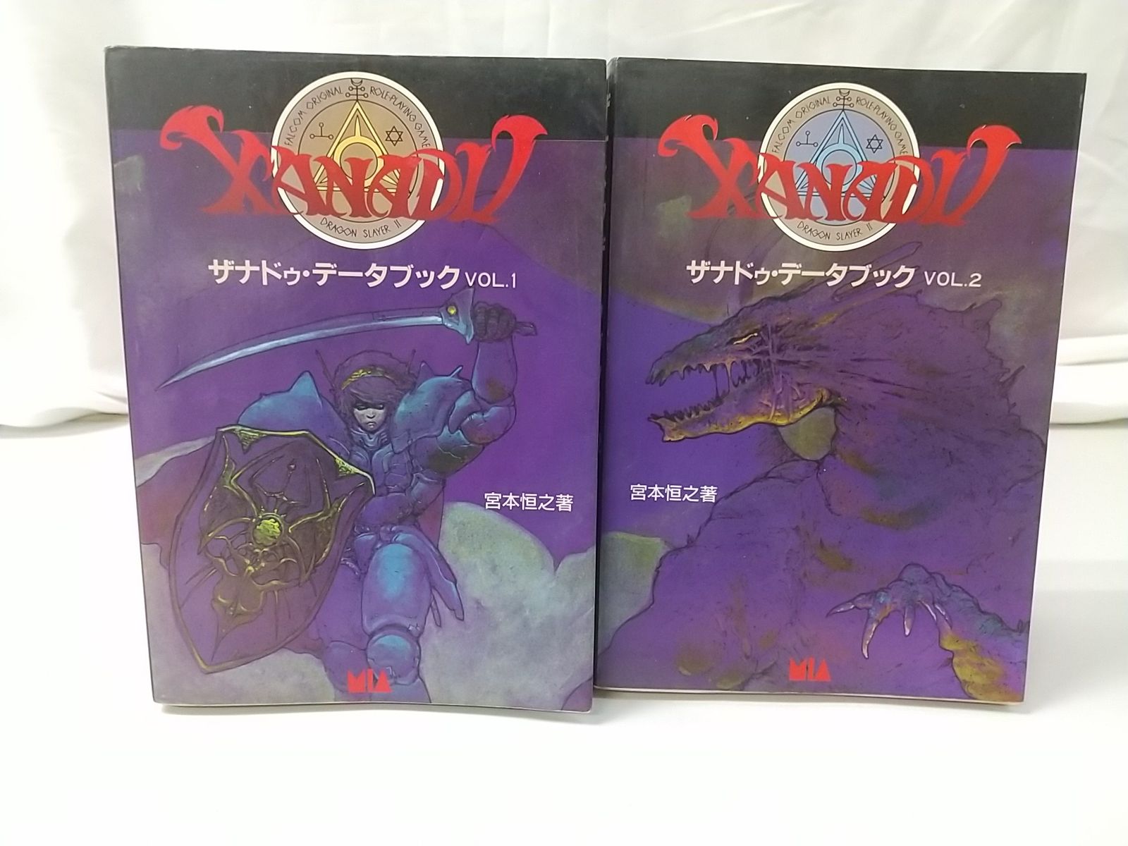 まとめ売り・バラ売り不可】ザナドゥ・データブック Vol.1&2セット 