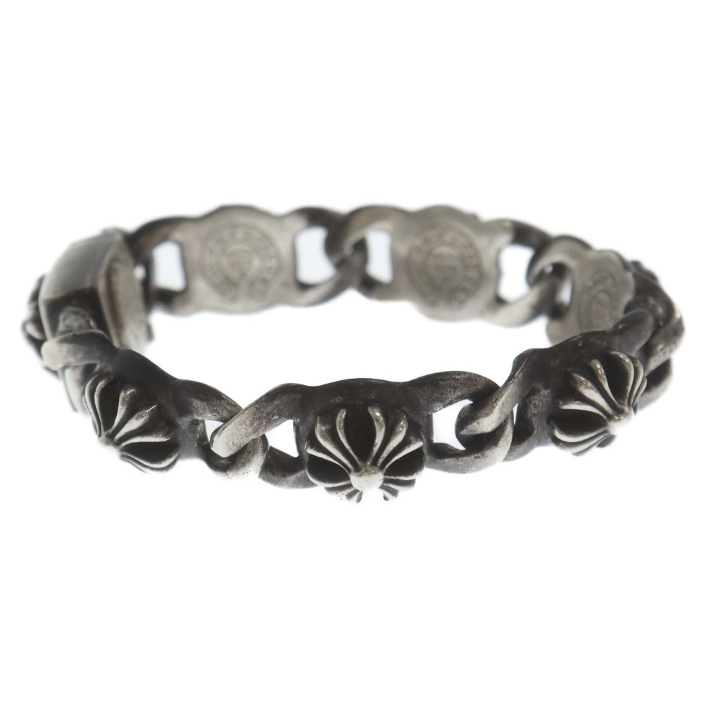 新品＆燻加工済　クロムハーツ　スモールクロスリンクブレスレット　 6LINK Chrome Hearts - 【確認用】【正規品】クロムハーツ クロス