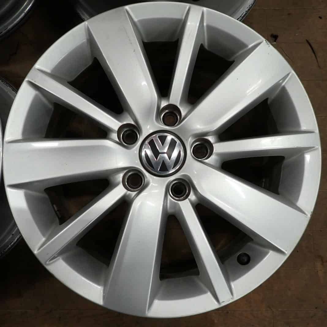 4本SET 会社宛 送料無料 16×6.5J VW フォルクスワーゲン シャラン 純正