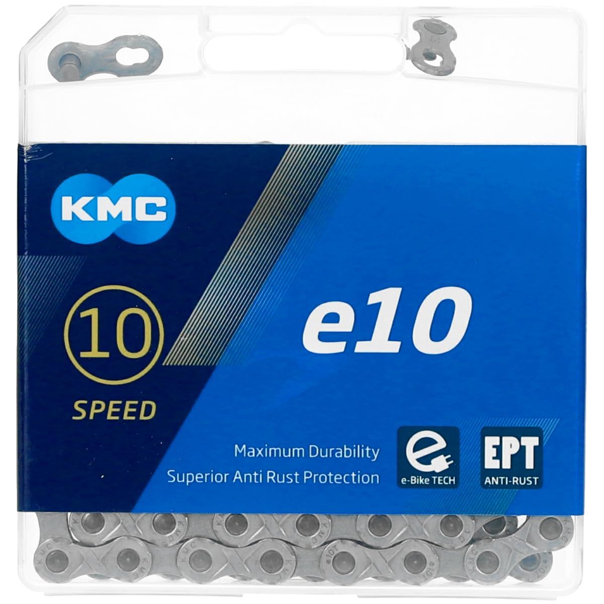 ケイエムシー(KMC) KMC e10 TURBO EPT 10段 E-SPORTBIKE用 チェーン シルバー 中 [10段]