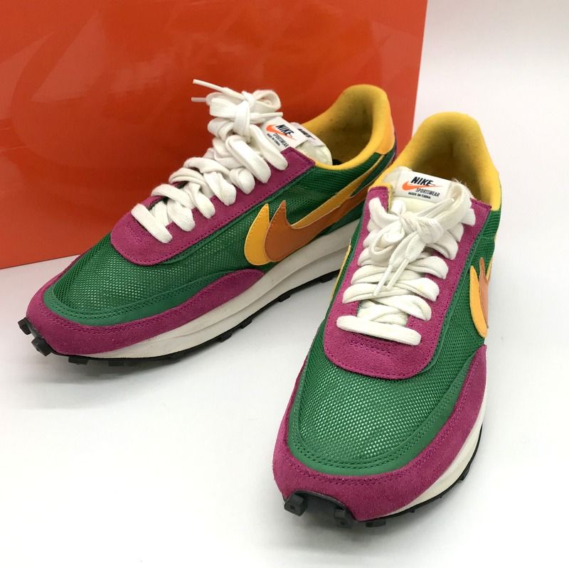 NIKE SACAI LD WAFFLE スニーカー BV0073-301 コラボ ローカット シューズ ワッフル デイブレイク カジュアル 28.5cm ナイキ 靴 B11602