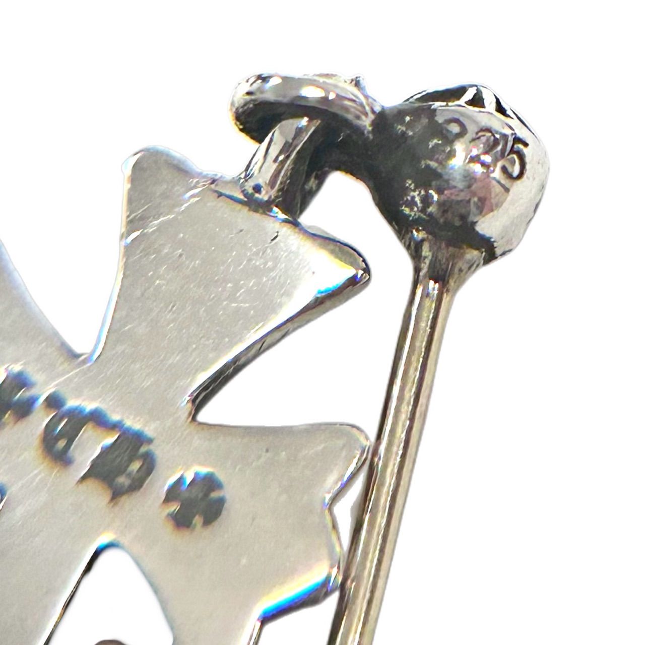 新品未使用 CHROME HEARTS クロムハーツ 半袖 Tシャツ ビッグロゴ デカロゴ ブラック XLサイズ 新品未使用CHROME HEARTS クロムハーツ 925 PENDANT 3