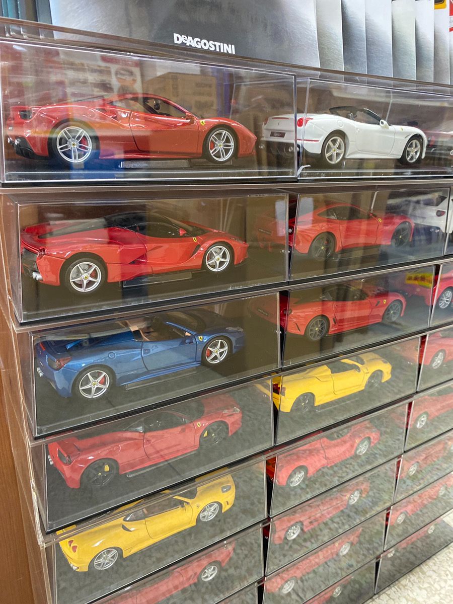 フェラーリコレクション 1/24スケール 4台セット Yahoo!オークション -「レ・グランディ・フェラーリ