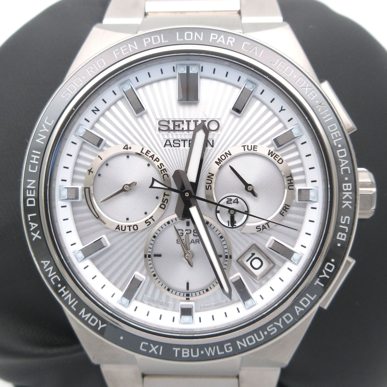 セイコー SEIKO アストロン Astron ネクスター SBXC117 5X53-0BV0 メンズ ウォッチ 腕時計 白文字盤 2023年購入品 管理10344 セイコー SEIKO アストロン Astron ネクスター SBXC117 5X53-0BV0