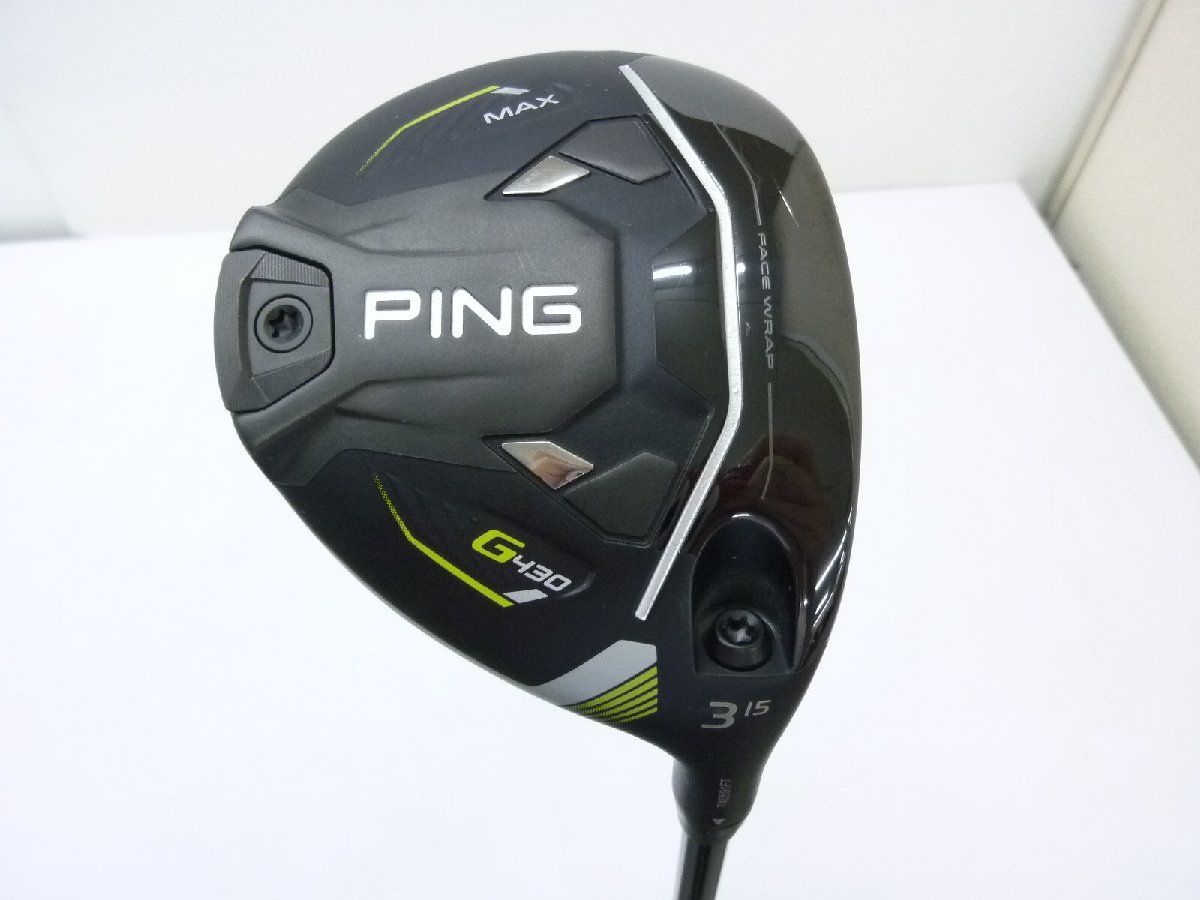 ピン G430 MAX フェアウェイウッド 3w 15° PING TOUR 2.0 BLACK 65 S