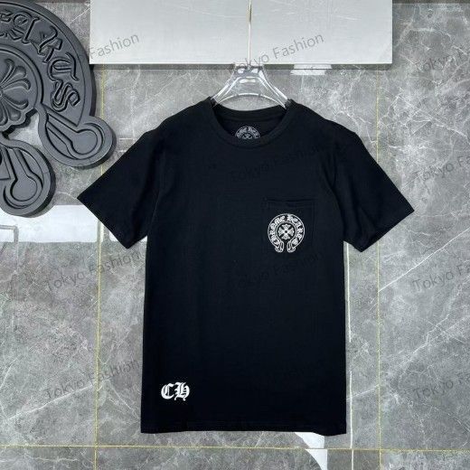 新品未使用！Chrome Hearts定番ホースシュー刺繍Tシャツ