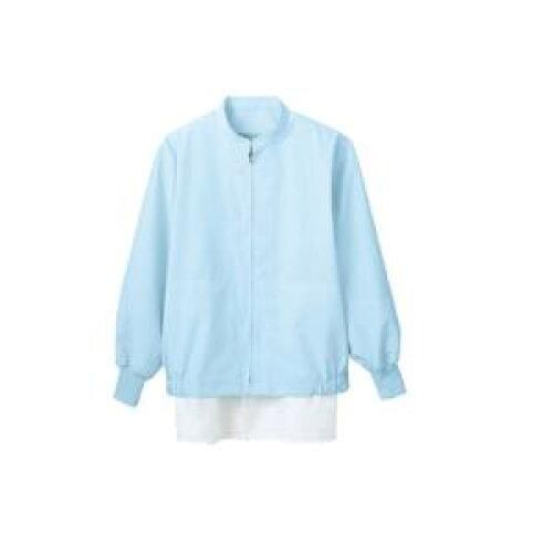 3営業日で発送 … 男女兼用ジャンパー長袖 ８－４５６ブルー Ｌ SMV1103
