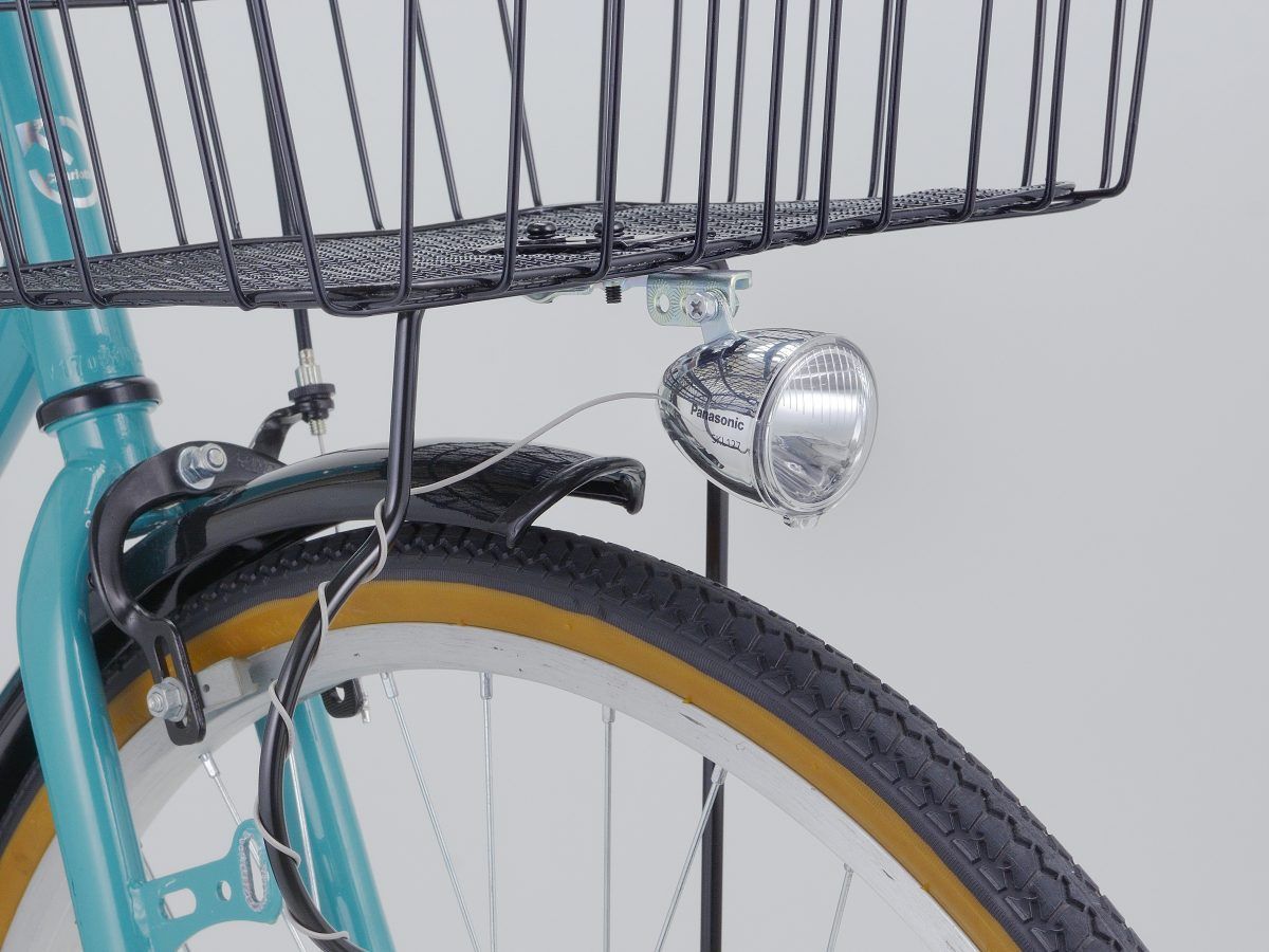 新品　　Panasonic　パナソニック　SKL127　サギサカ  自転車 ライト　LED　カゴ下オートライト　1LED　シルバー　45648　クラシック　クラシカル　レトロ　おしゃれ　オシャレ　お洒落　センスが光る　パーツ