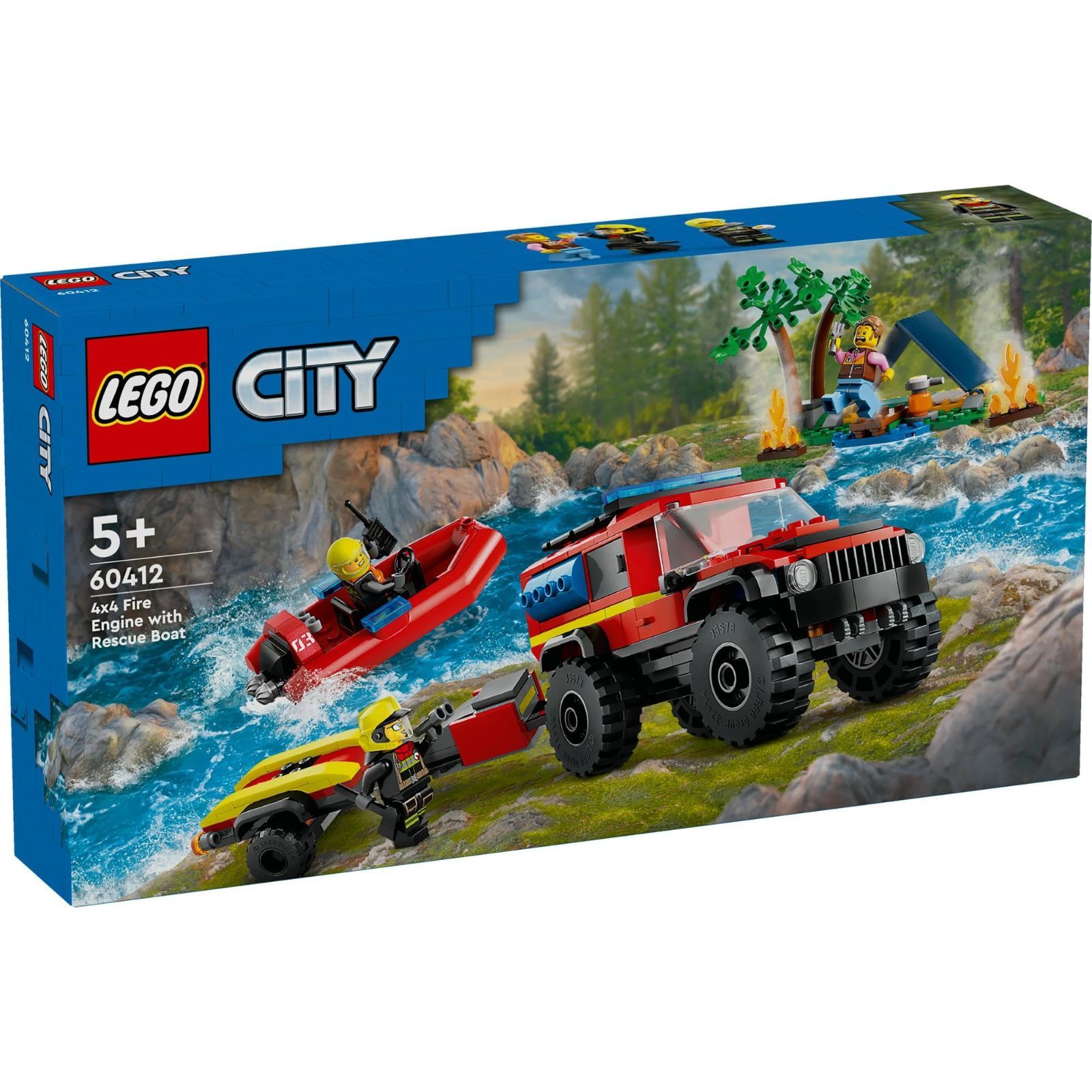セット価格❗️メルカリ最安値⁉️早い者勝ち‼️ 11/28 時点 2025年最新】LEGO 4WD消防車とレスキューボート 「レゴ シティ