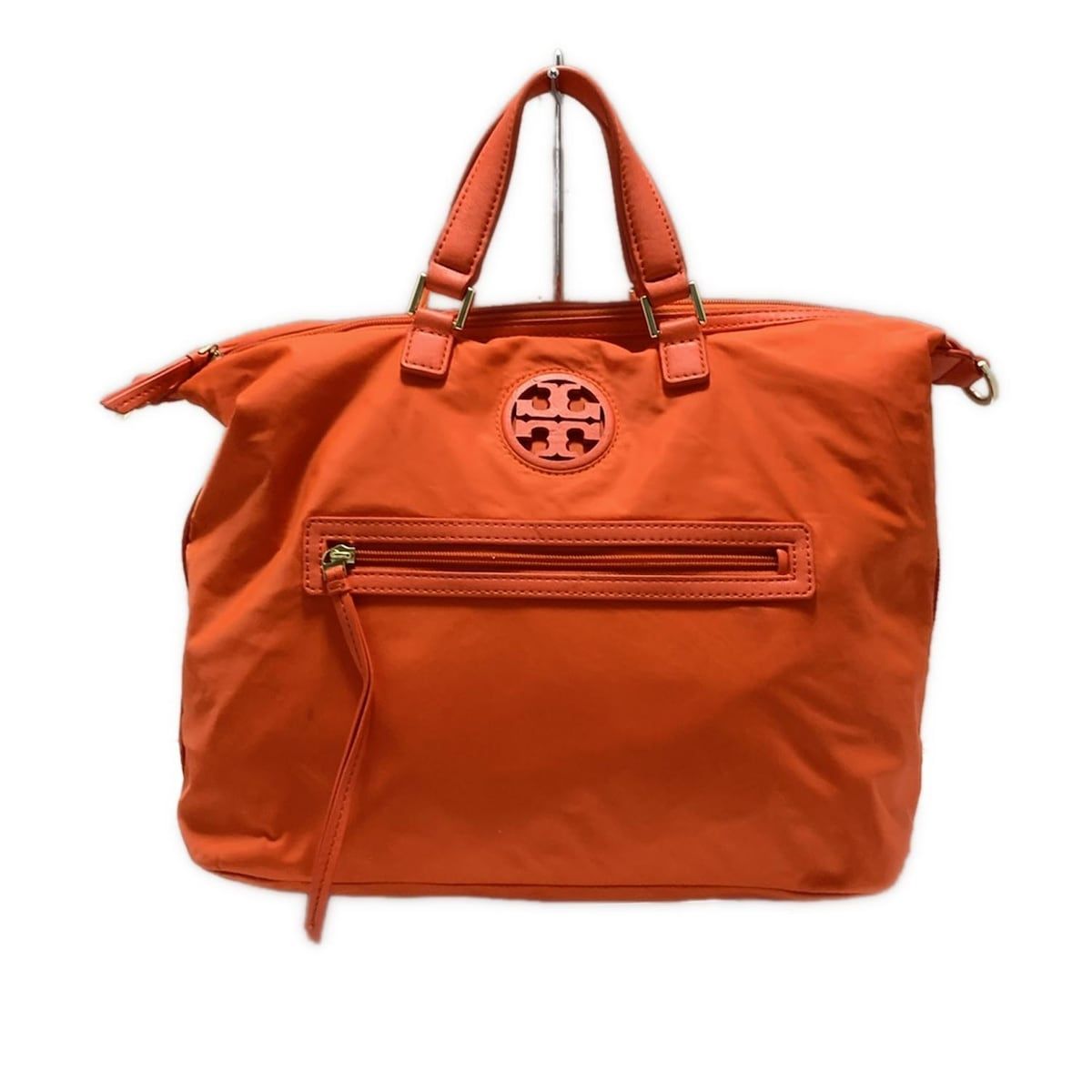 当店在庫してます！ TORY BURCH(トリーバーチ) ハンドバッグ - オレンジ レザー 靴