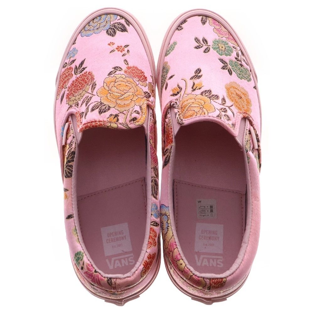 VANS (ヴァンズ) ×Opening Ceremony Volt OG Classic Slip-On PnkFlrl  