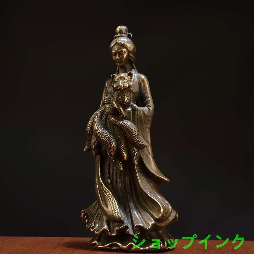 九尾狐仙 霊狐 装飾品 工芸品 美術品 置物 九尾狐仙 霊狐 装飾品 工芸品 美術品 置物 九尾狐