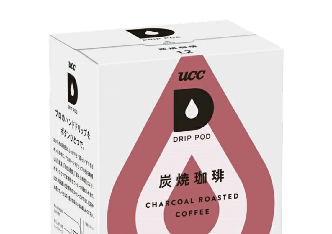 UCC ドリップポッド 炭焼珈琲 12P 1ケース 144杯