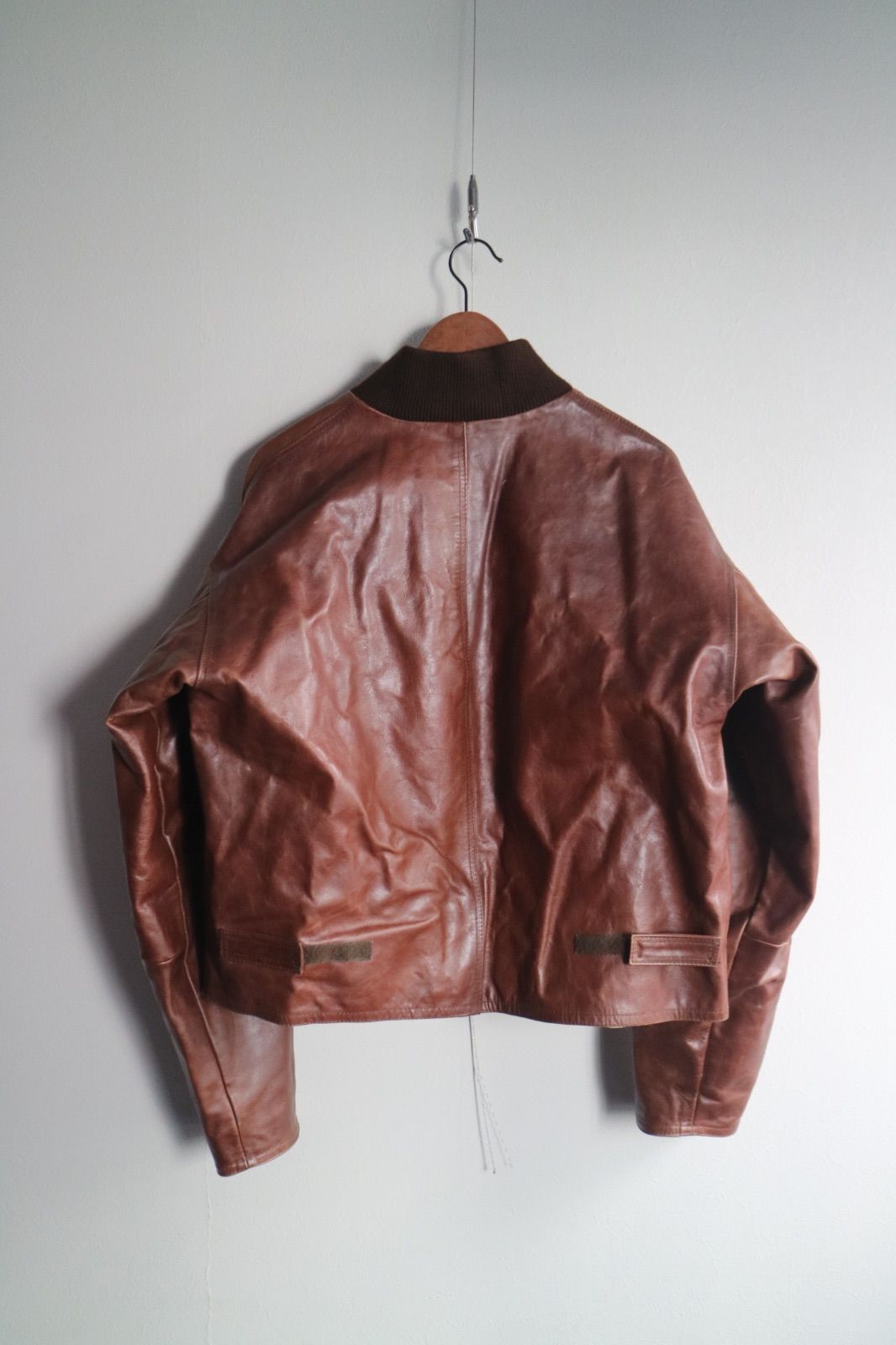 OLD EMPORIO ARMANI Leather Jacket エンポリオアルマーニ レザージャケット 本革