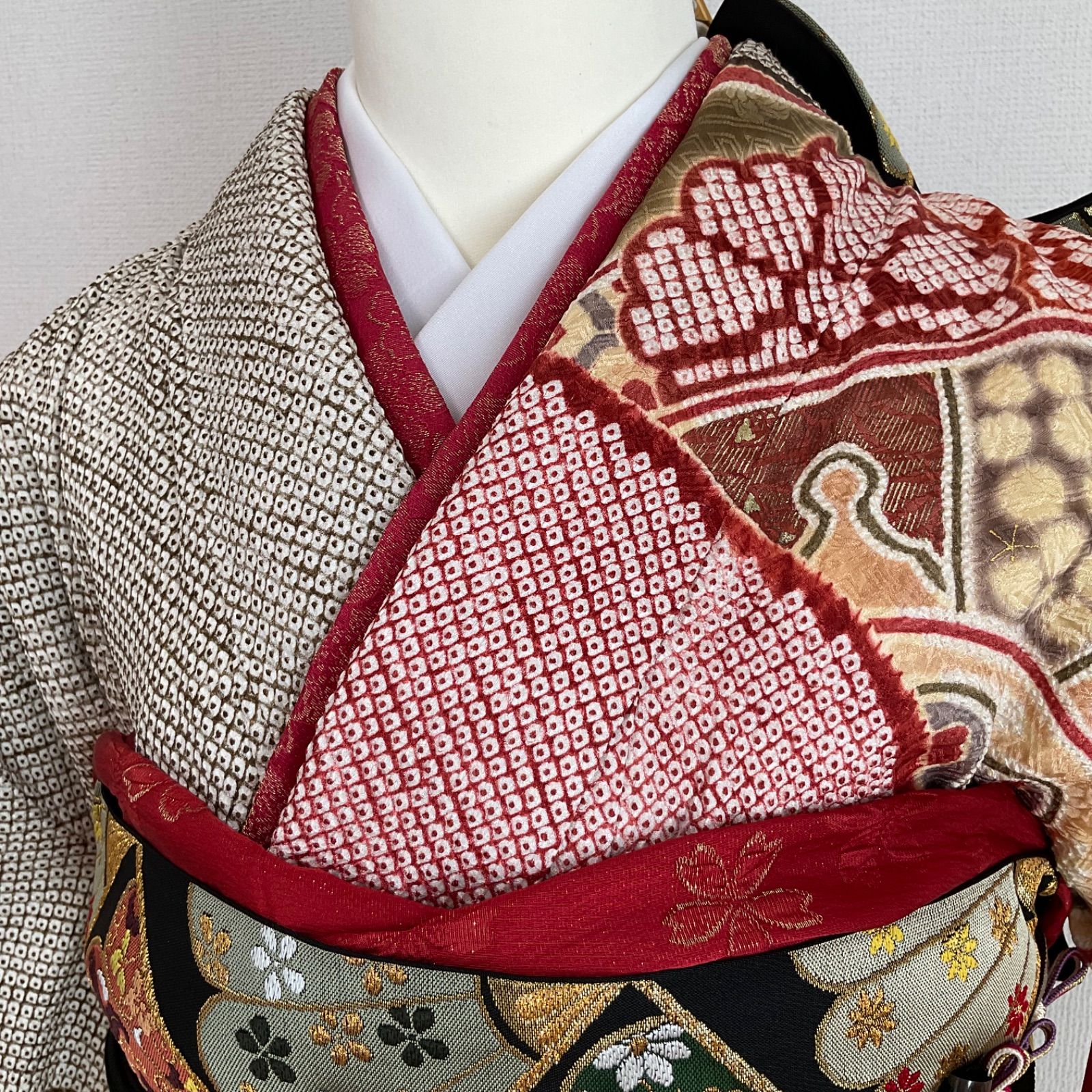振袖 振袖フルセット 総絞り 手絞り 吉祥文様 正絹 - メルカリ