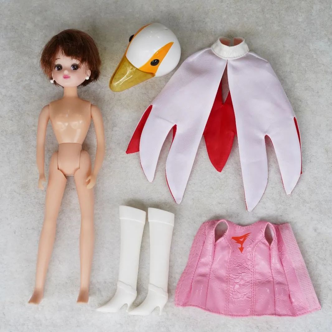 限定非売品】リカちゃん 科学忍者隊ガッチャマンver. 白鳥の