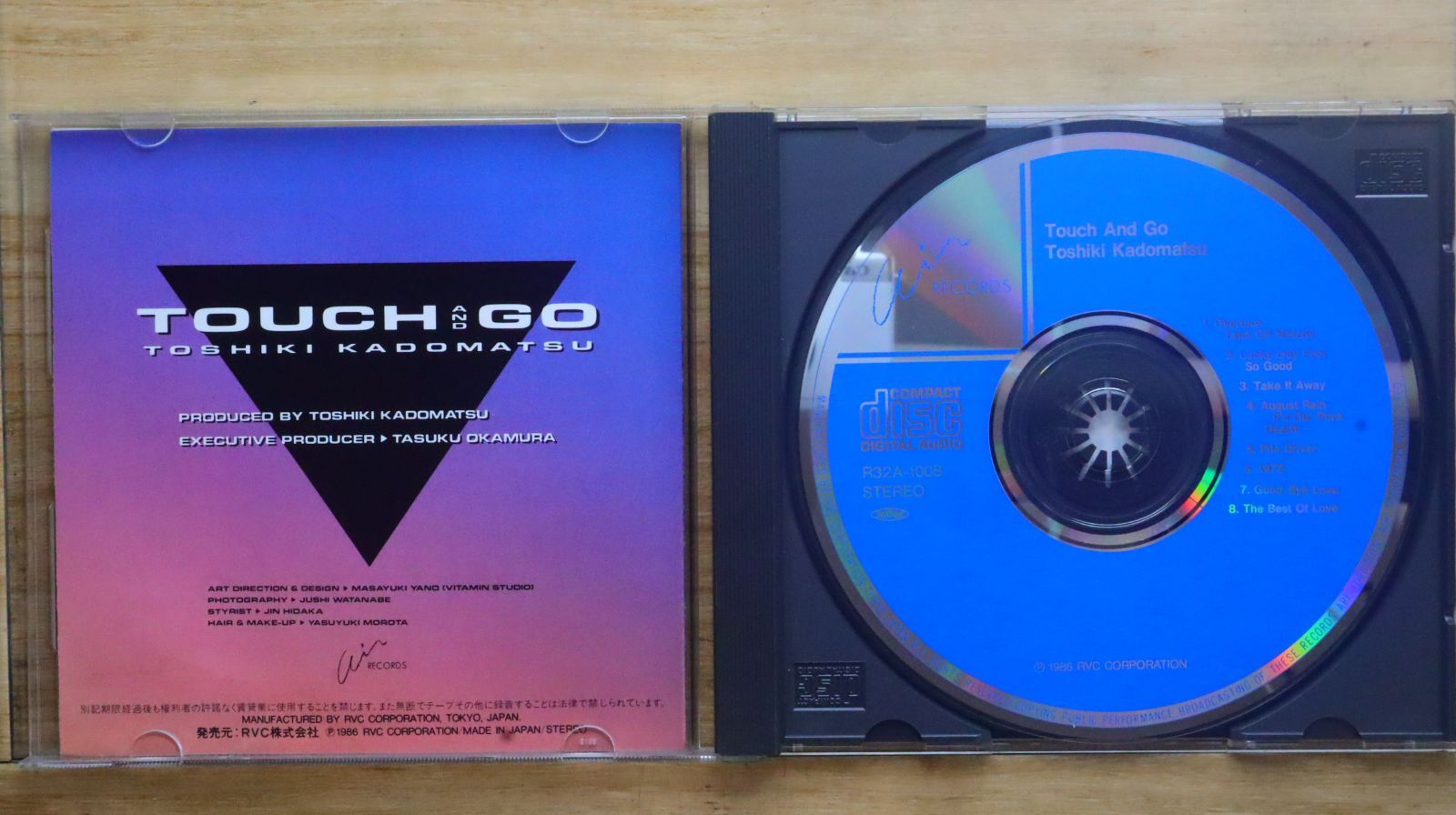 国内盤CD☆角松敏生 カドマツトシキ/□ TOUCH AND GO