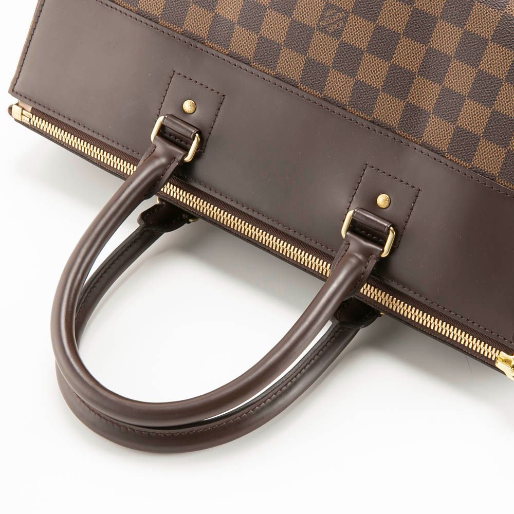 【良品】　ルイヴィトン　ダミエ　グリニッジPM　ボストンバッグ　ハンドバッグ 極美品 ルイヴィトン ダミエ グリニッジPM ボストンバッグ