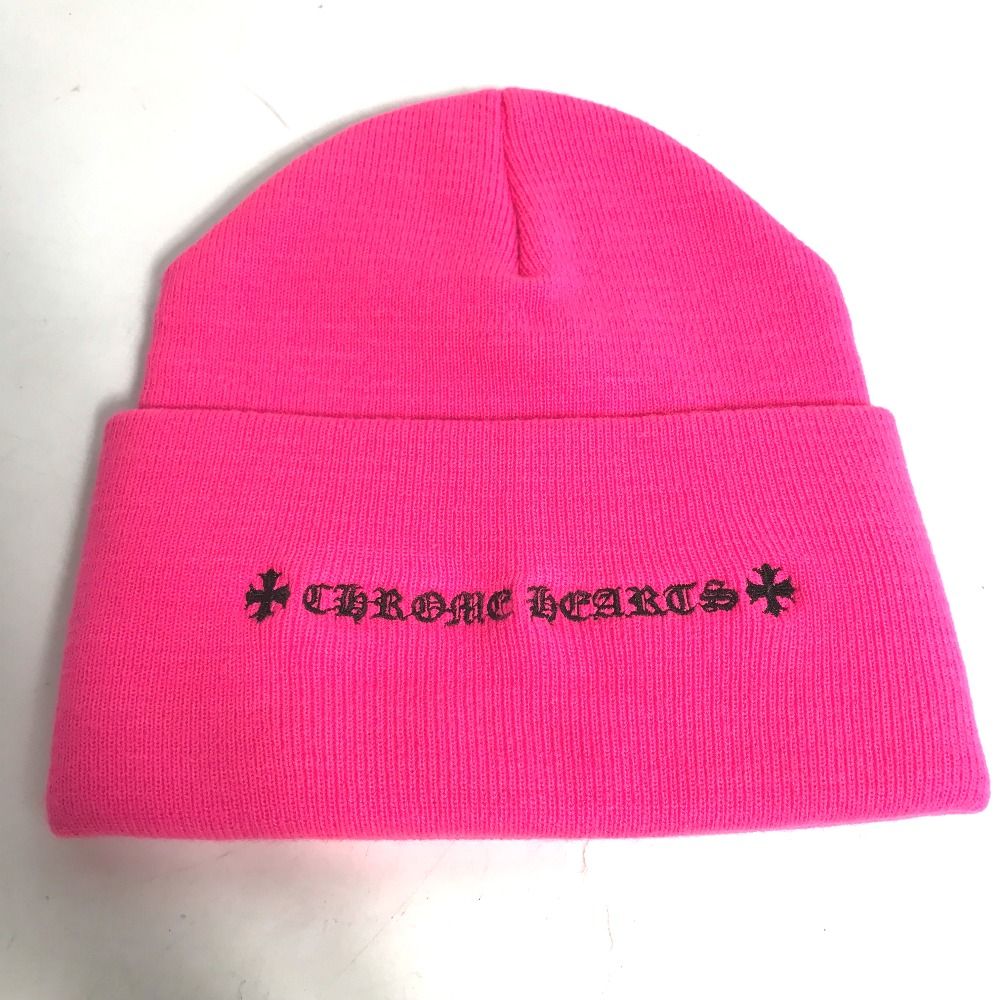 クロムハーツ　セメタリーパッチ　ビーニー　ニットキャップ　クロス CHROME HEARTS クロムハーツ セメタリークロス ニットキャップ