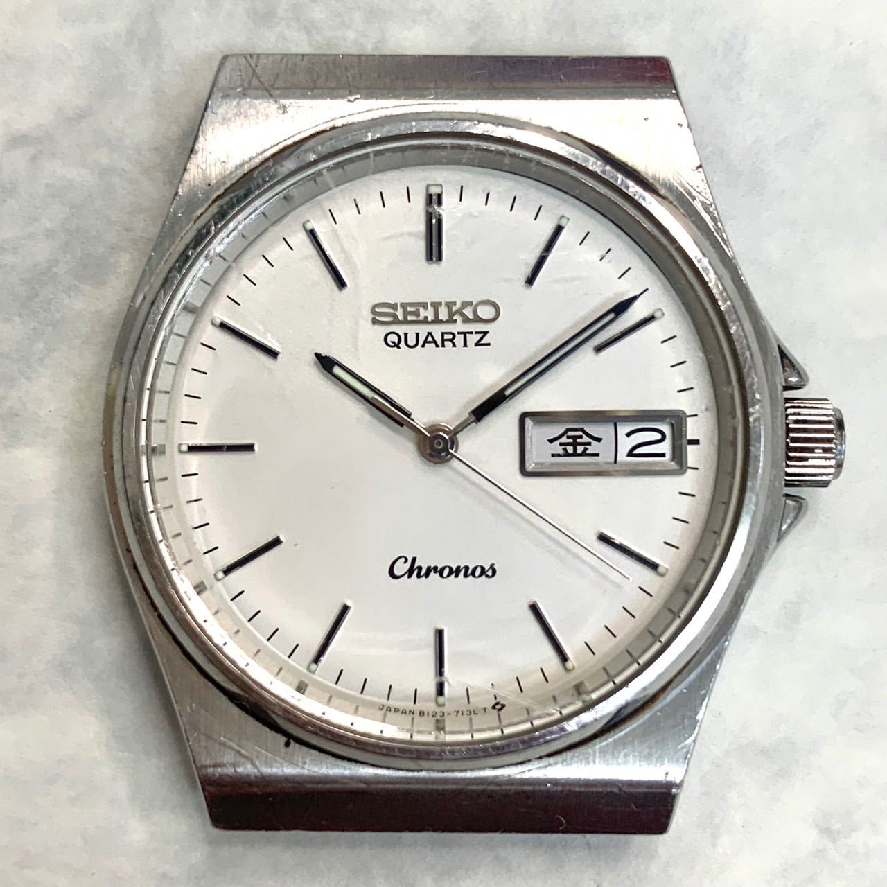 不稼働ジャンク品⭐️腕時計】 セイコークロノス SEIKOCHRONOS