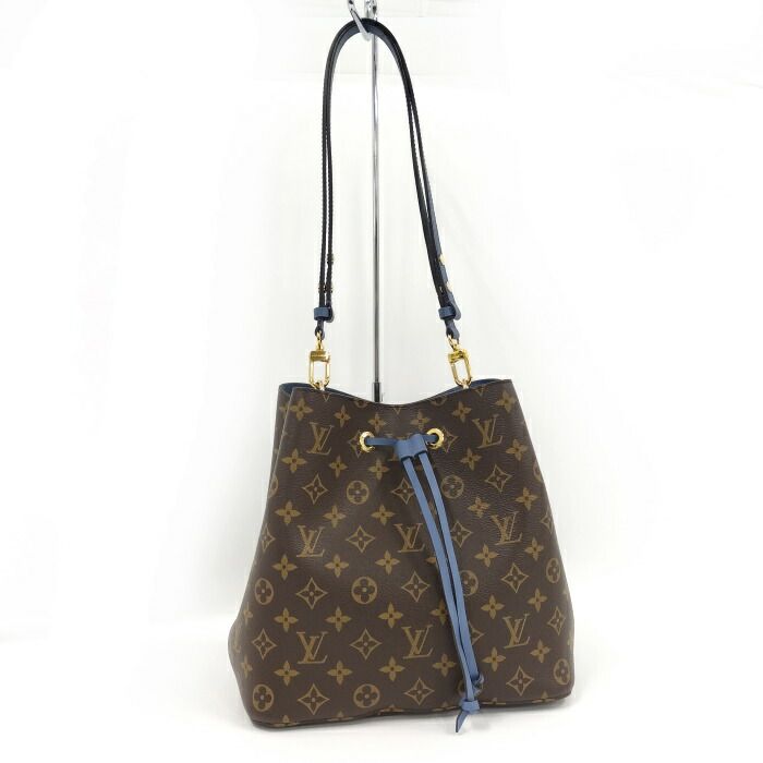 LOUIS VUITTON ネオノエ ショルダーバッグ ワンショルダー 巾着 モノグラム ブルージーン M43569 - メルカリ