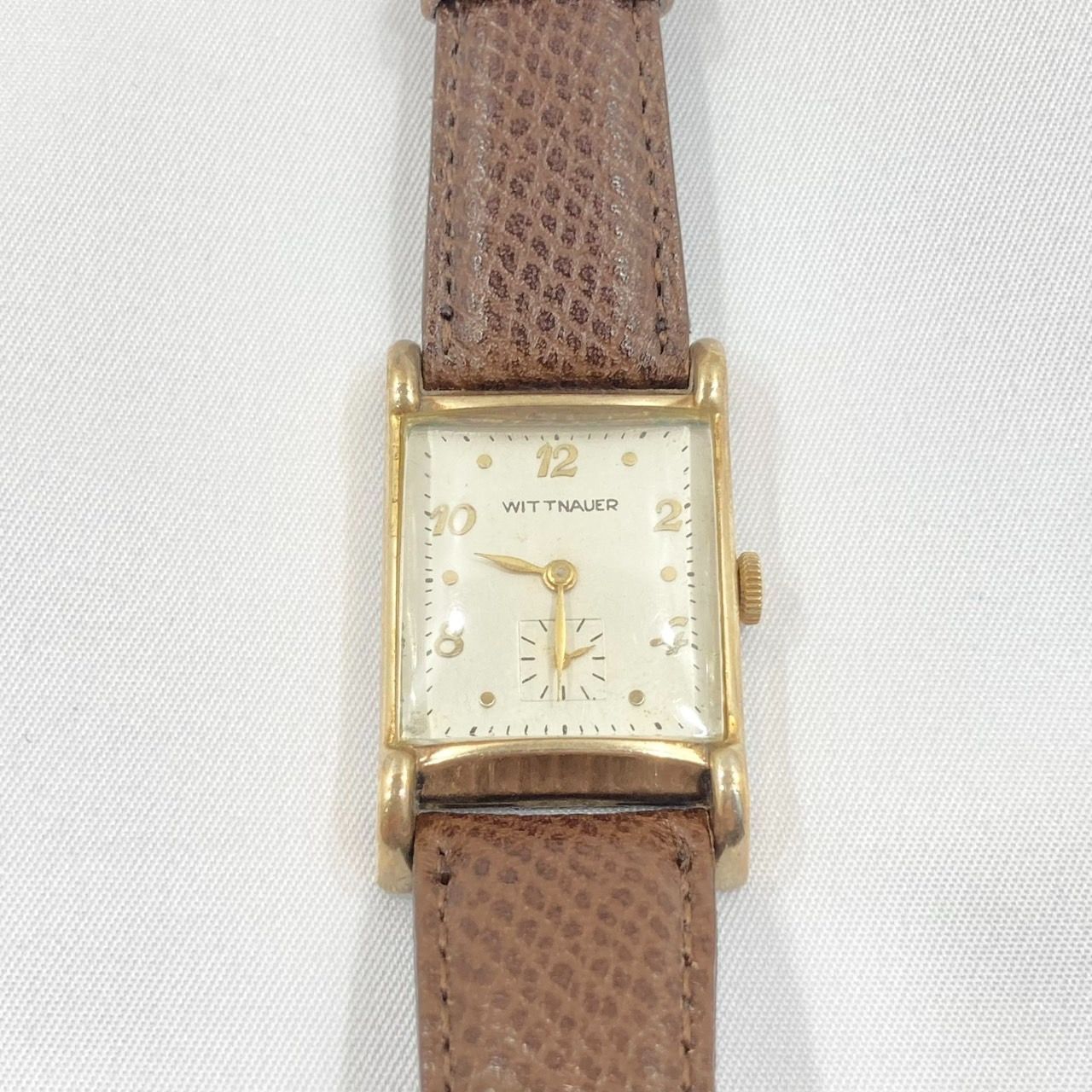 1点限り!!】 ロンジン ウィットナー LONGINES WITTNAUER スクエア文字 