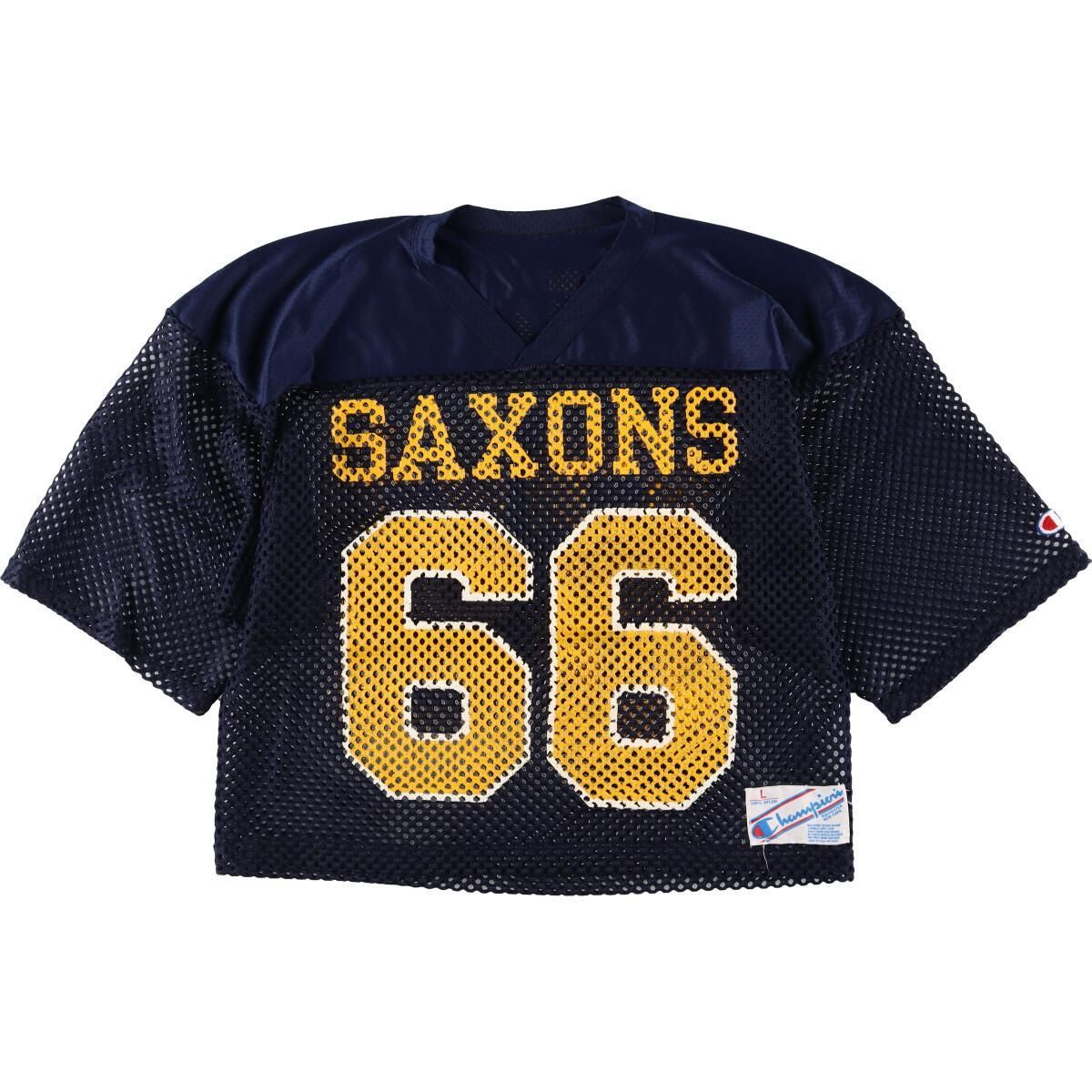 【USA製】champion フットボールシャツ/ゲームシャツ 80's~ USA製】champion フットボールシャツ/ゲームシャツ 80's~ 80s champion