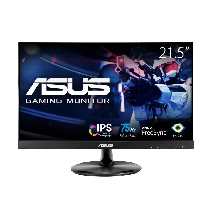 ASUS モニター Eye Care VP229HV 21.5インチ | フルHD | IPS | HDMIx2 | フレームレスデザイン | 75Hz | ブルーライト軽減 | フリッカフリー |