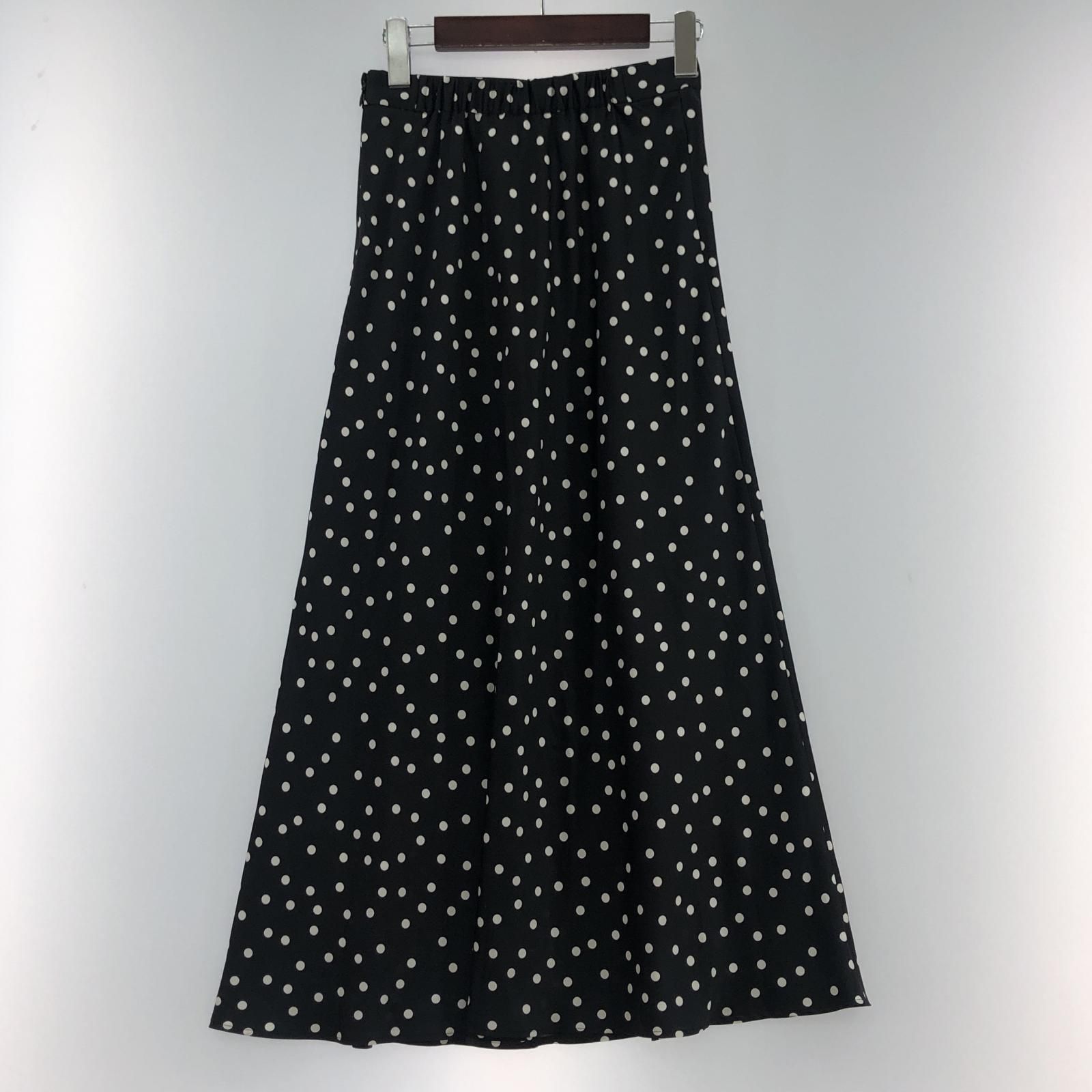 ユナイテッドアローズ ドット　スカート UNITED ARROWS ユナイテッドアローズ ドット柄ロングスカート size36