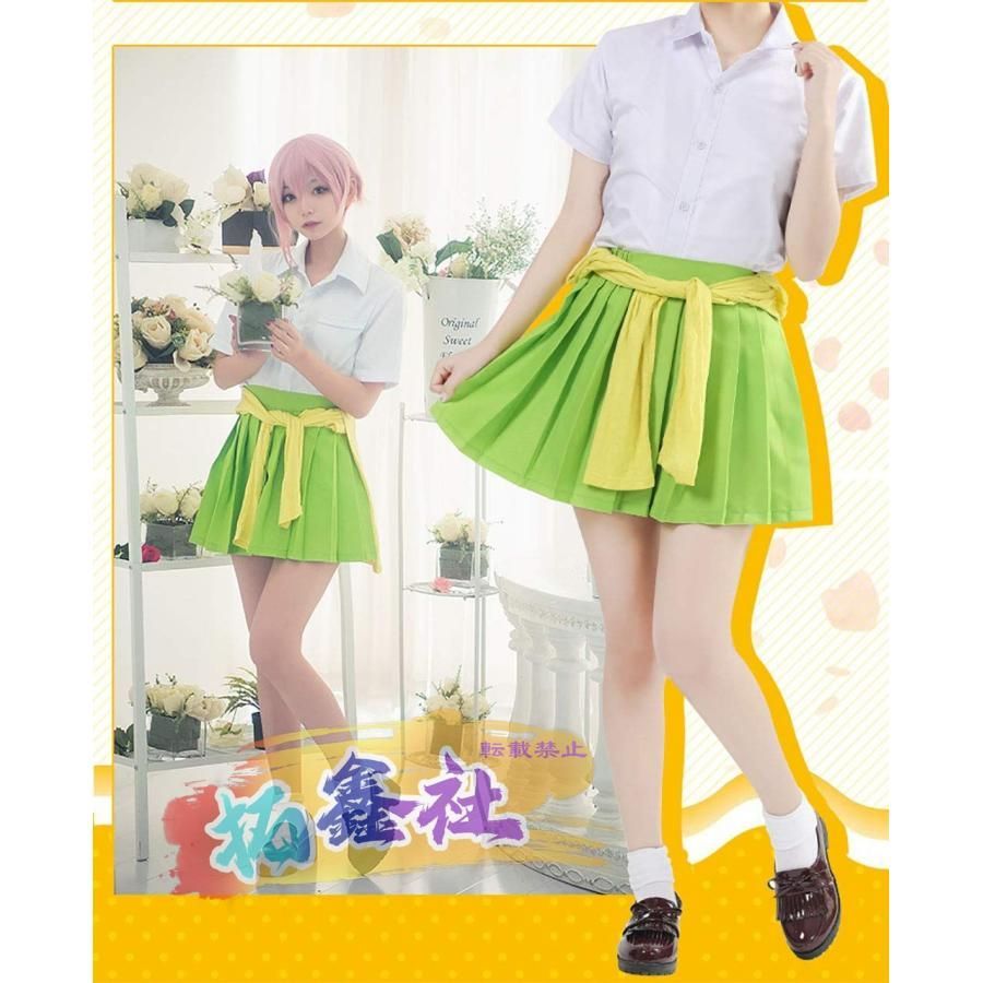 五等分の花嫁　中野三玖　コスプレ　フルセット　ウィッグ付き Amazon.co.jp: AG-TOP 中野三玖 コスプレ 五等分の花嫁風