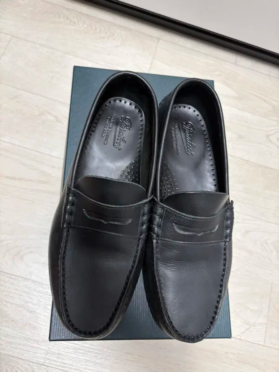  Paraboot パラブーツ コーラックス 7 5 ローファー ブーツ 革靴