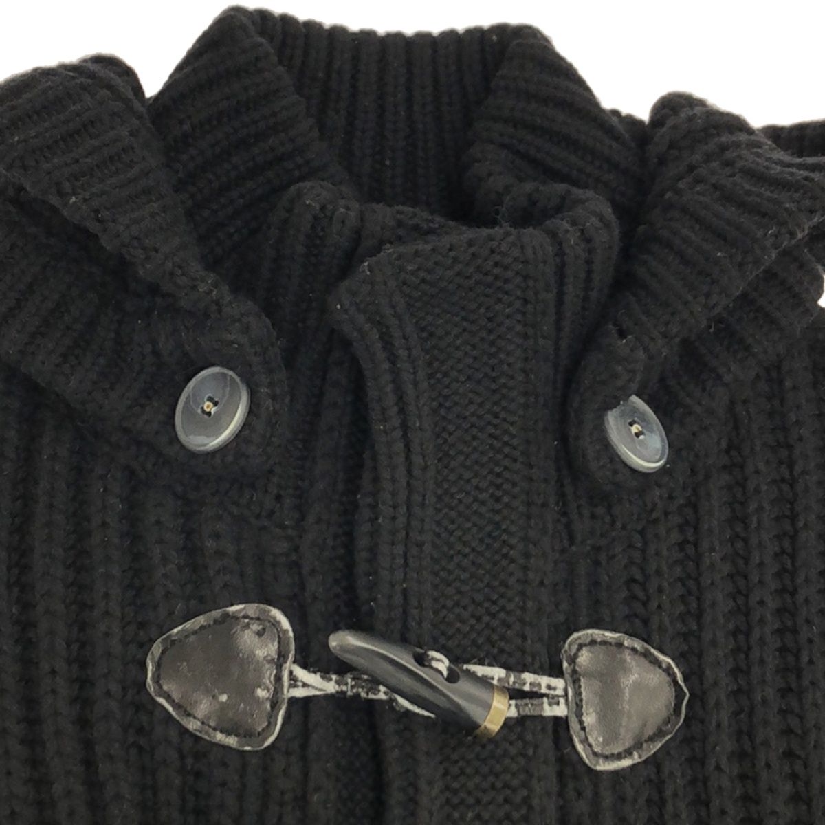 BARK バーク ダッフルコート ブラック XS - メルカリ