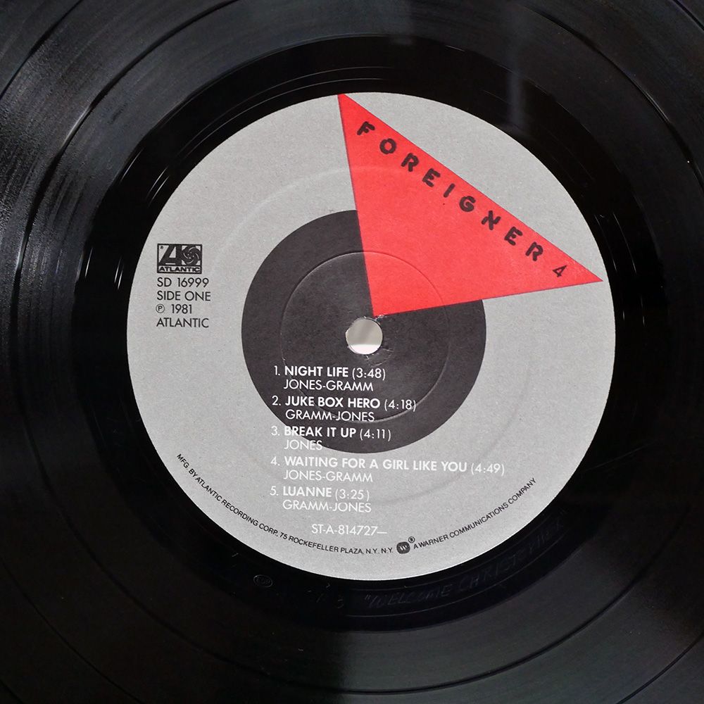 Foreigner レコード Foreigner – Foreigner – Vinyl (Crystal Clear, LP, Album + 3