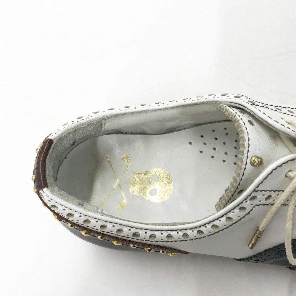 MARK&LONA マークアンドロナ ゴルフシューズ ホワイト系 24cm