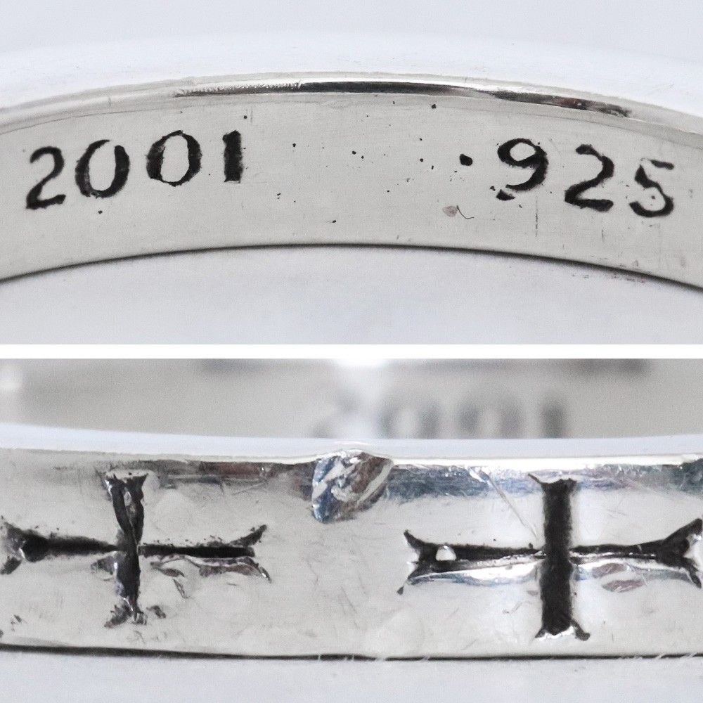16号 CHROME HEARTS スペーサー リング FUCK YOU 3mm アフター 2P 
