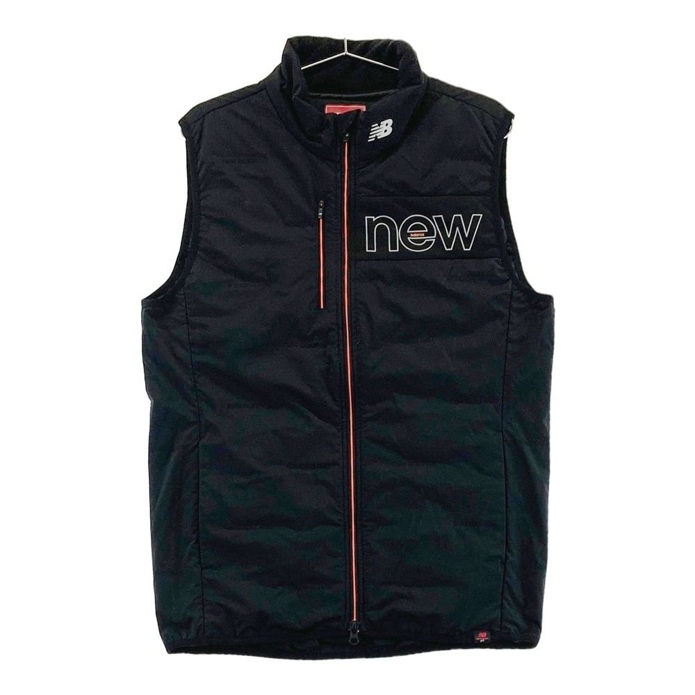 サイズ 4 NEW BALANCE GOLF ニューバランス ジップ ダウンベスト ブラック系 240101478725 ゴルフウェア メンズ ストスト