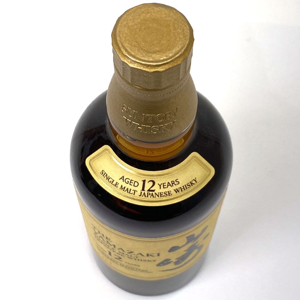 サントリー - 【新品未開栓】山崎12年　700ml12本　新品未開栓 新品未開栓】 サントリー 山崎12年 100年記念ボトル 正規品 1本