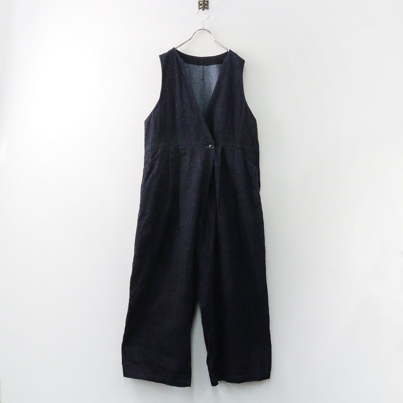 新作 2024SS ネストローブ nest Robe UpcycleLino デニムアシメ