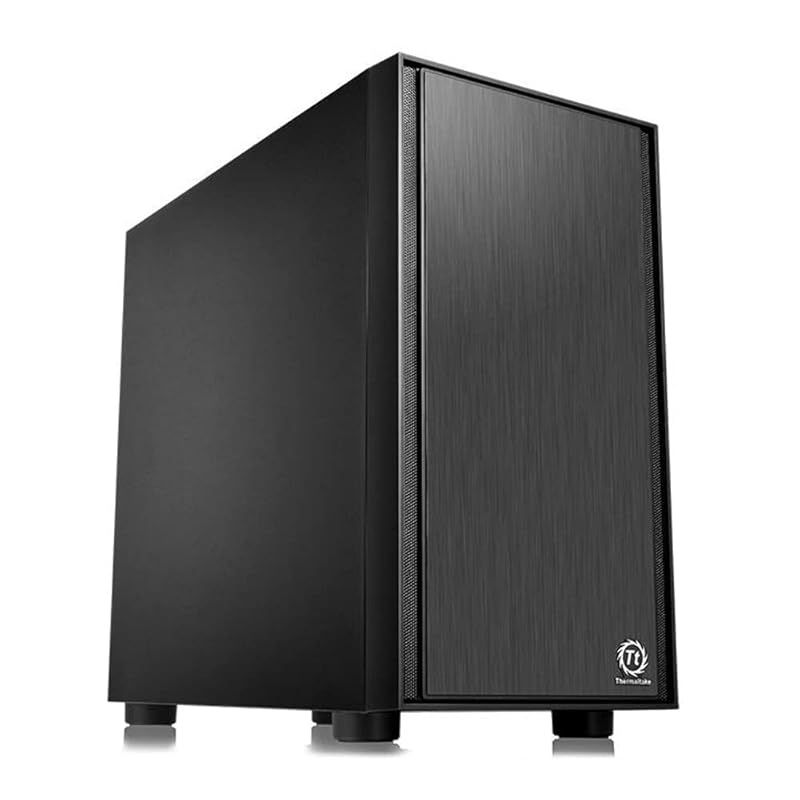 Thermaltake アルミニウム ブラック Versa H17 ミニタワー型PCケース CS7096 CA-1J1-00S1NN-00 0