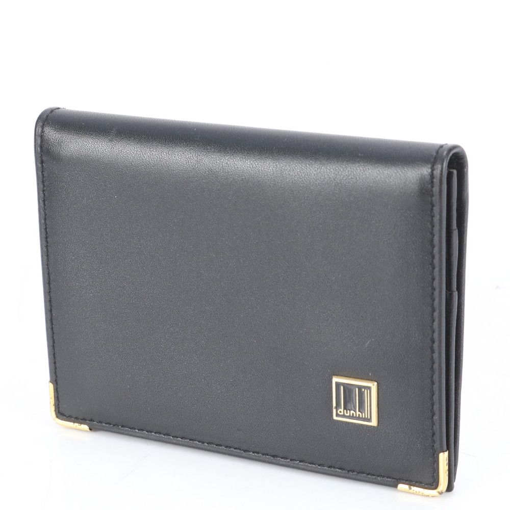 新品✨ダンヒル danhill カードケース　名刺入れ　二つ折り　ミニウォレット 新品✨ダンヒル danhill カードケース 名刺入れ 二つ折り ミニ