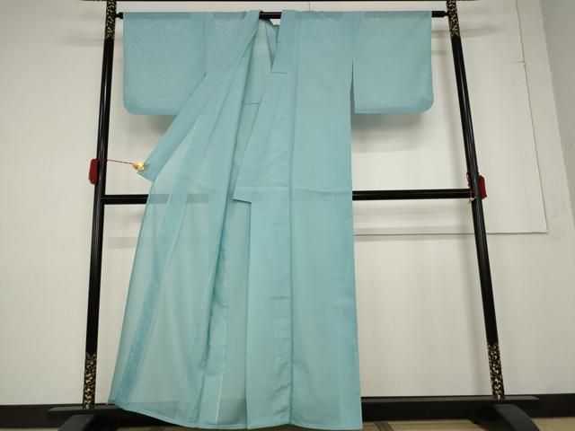 平和屋着物 夏物 色無地 絽 瓶覗色 洗える着物 AABB5842st