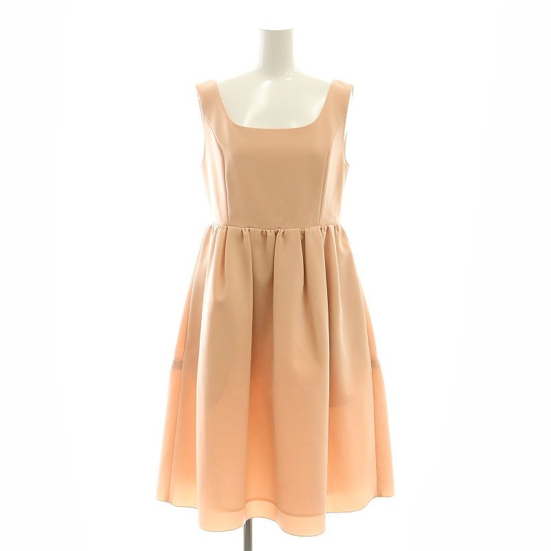 ☆フォクシーニューヨークワンピースベージュ38☆ フォクシーニューヨーク FOXEY NEW YORK ワンピース 38960-NAOFN105PR