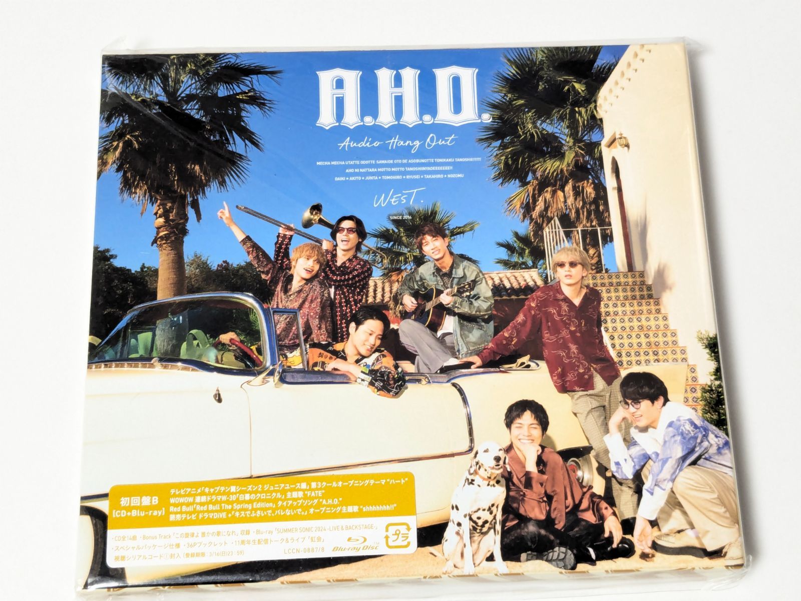 WEST． アルバム A.H.O 初回盤A 初回盤B 通常盤 Amazon.co.jp: 【メーカー特典あり】A.H.O. -Audio Hang Out