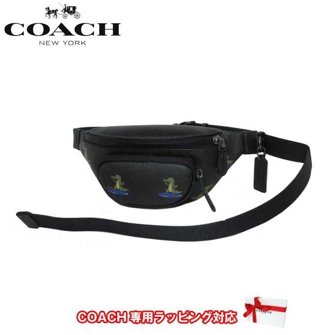 コーチ ショルダーバッグ COACH スプリント PVC ベルトバッグ 24 