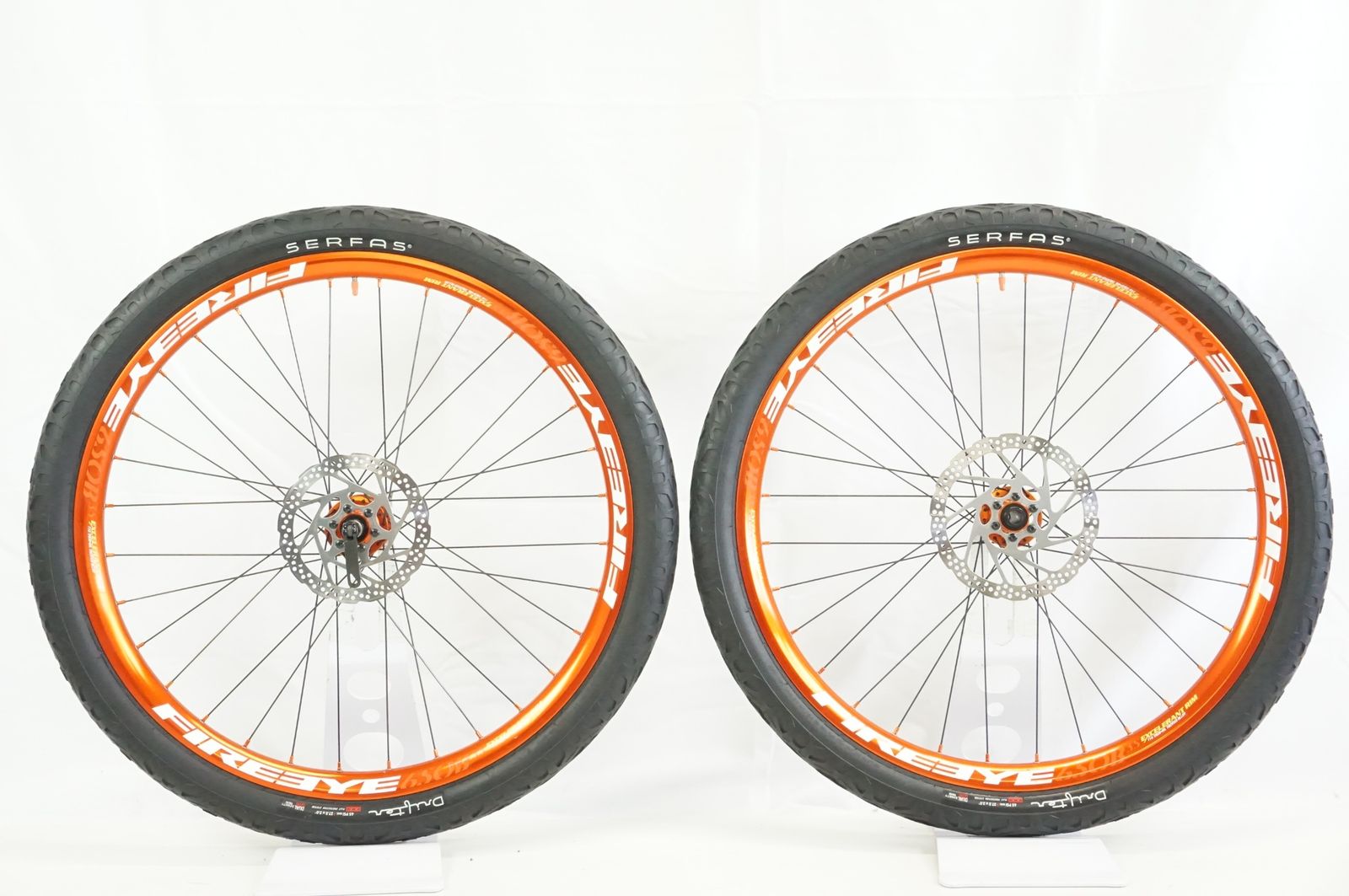 【送料込】fireeye 手組みホイール　29er FIREEYE 「ファイヤーアイ」 EXCELERANT 650B リム&ハブ シマノ 11速