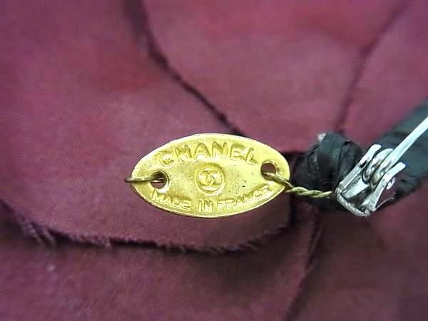 □極美品□ CHANEL シャネル カメリア フラワー 花モチーフ コサージュ