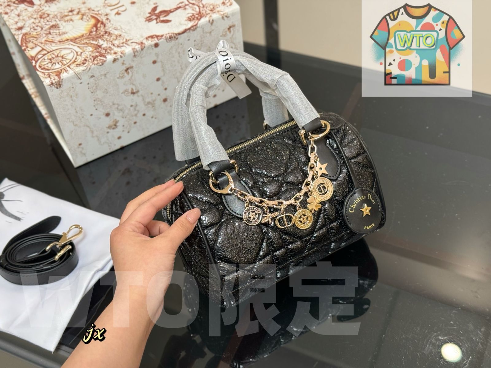 今日WTO】Dior ディオール ピローバッグ シリーズ 折りたたみ