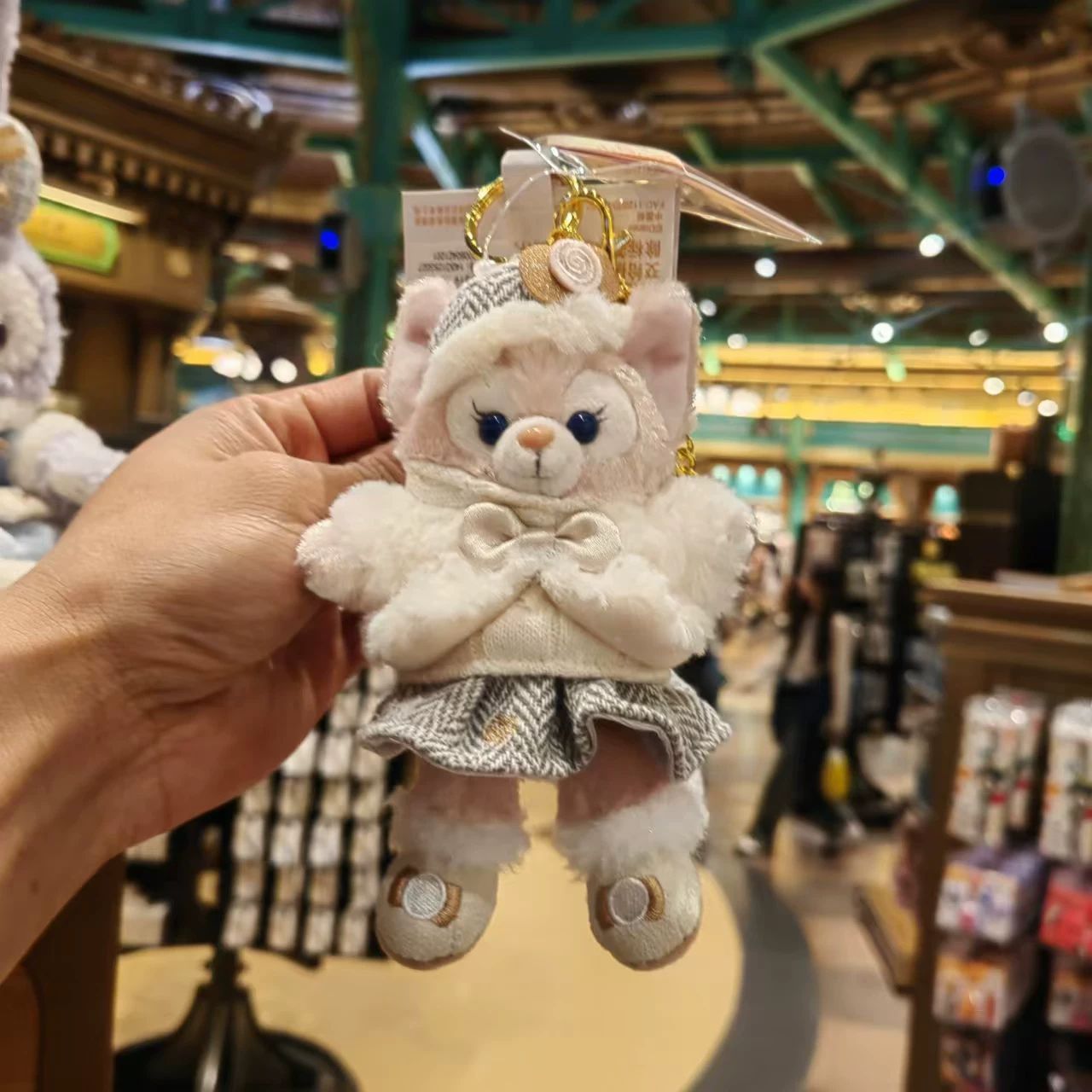 上海 ディズニー リーナベル ぬいぐるみ キーチェーン - メルカリ